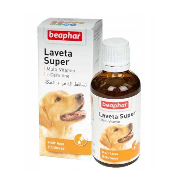 Beaphar Laveta Super Multivitamin Carnitine For Dogs 50Ml 1.jpg