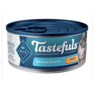 Blue Buffalo Tastefuls Natural Pate Chicken Entree Adult Cat Food 155G 1.jpg