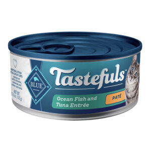 Blue Buffalo Tastefuls Natural Pate Ocean Fish Tuna Entree Adult Cat Food 155G 1.jpg