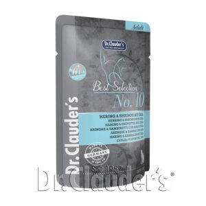 Dr.Clauders Best Selection No.10 Cat Wet Food With Herring Shrimps And Chia 85G 1.jpg