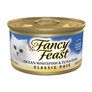 Fancy Feast Classic Pate Ocean Whitefish Tuna Feast Gourmet Wet Cat Food 85G 1.jpg