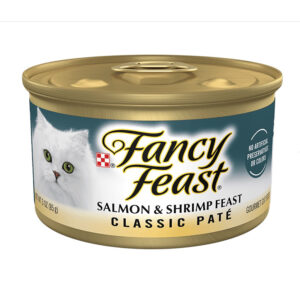 Fancy Feast Classic Pate Salmon Shrimp Feast Gourmet Wet Cat Food 85G 1.jpg