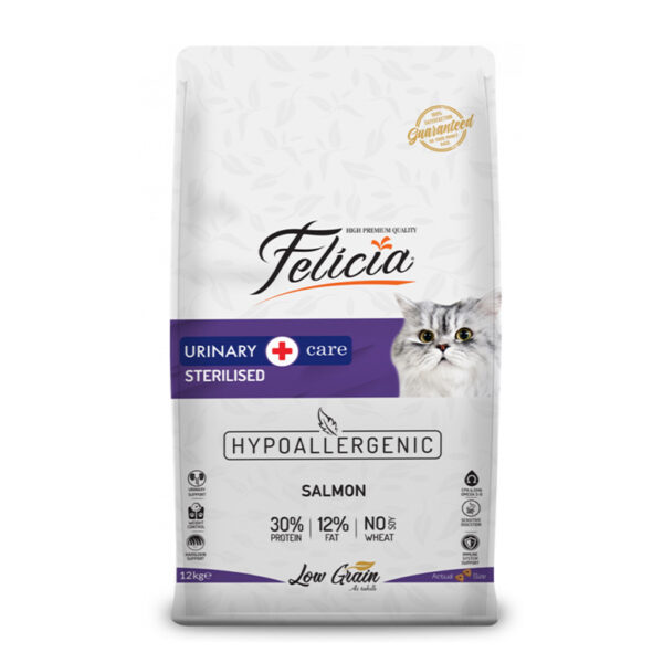 Felicia Urinary Care Adult Dry Food With Salmon Sterilised 2Kg 1.jpg