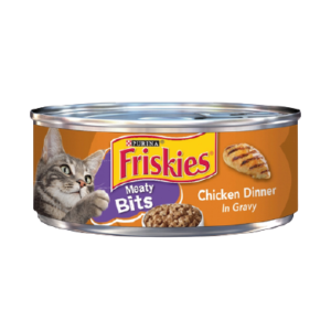 Friskies Bits Adult Cat Wet Food With Chicken Dinner In Gravy 156G 1.png