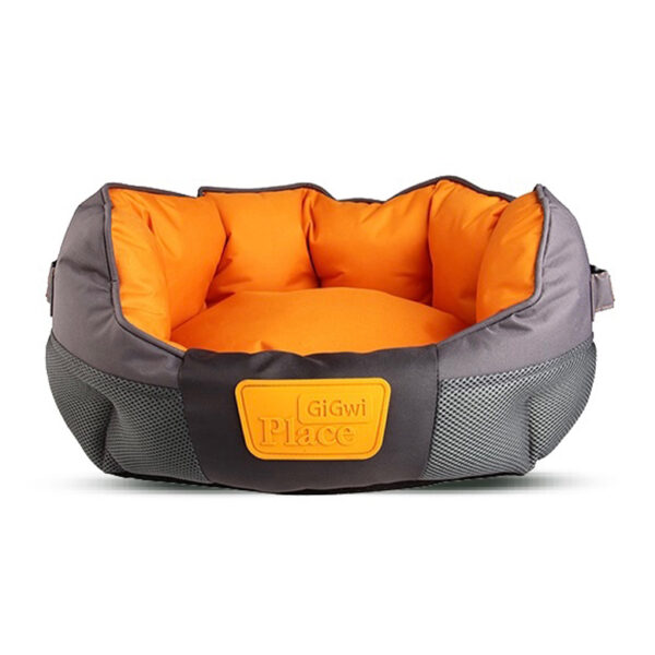 Gigwi Place Soft Bed Canvas Orage Large 65L X 40W X 26H 1.jpg