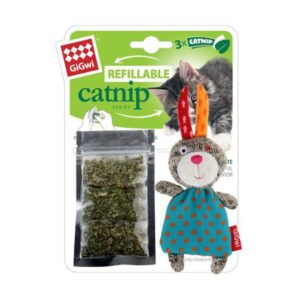 Gigwi Rabbits Refillable Catnip With 3 Catnip Teabags 1.jpg