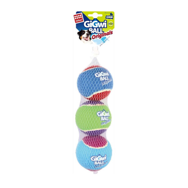 Gigwi Tennis Balls Large 3 Pcs Size Medium 1.jpg