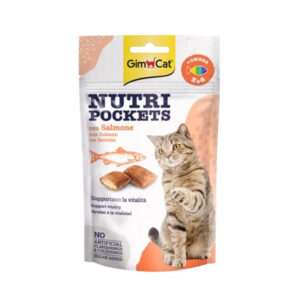 Gimcat Nutri Pockets With Salmon 60G