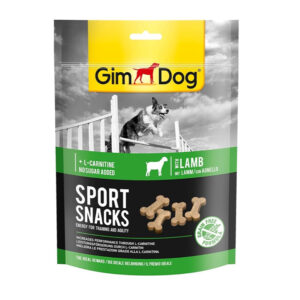 Gimdog Sport Snacks Mini Bones Lamb 150G 1.jpg