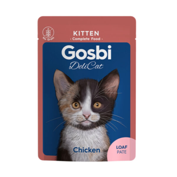 Gosbi Delicat Kitten Chicken Loaf Pate Wet Food 70G 1.jpg