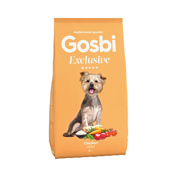 Gosbi Exclusive Mini Adult Dog Food Chicken 2Kg 1.jpg