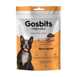 Gosbits Objective Movement Dog Treat Chicken Salmon Green Lipped Mussels 150G 1.jpg