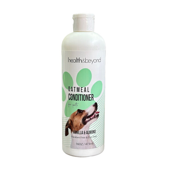 Health Beyond Oatmeal Conditioner Vanilla Almond For Cats Dogs 473Ml 1.jpg