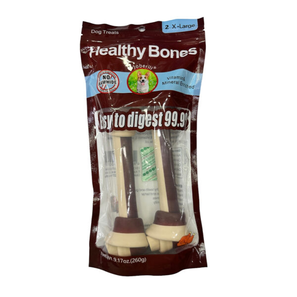 Healthy Bones X Large Bones Dogs Treat With Chicken 2 Pcs 260G 1.jpg