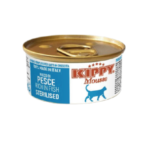 Kippy Mousse Sterilised Adult Cat Wet Food With Fish 85G 1.png