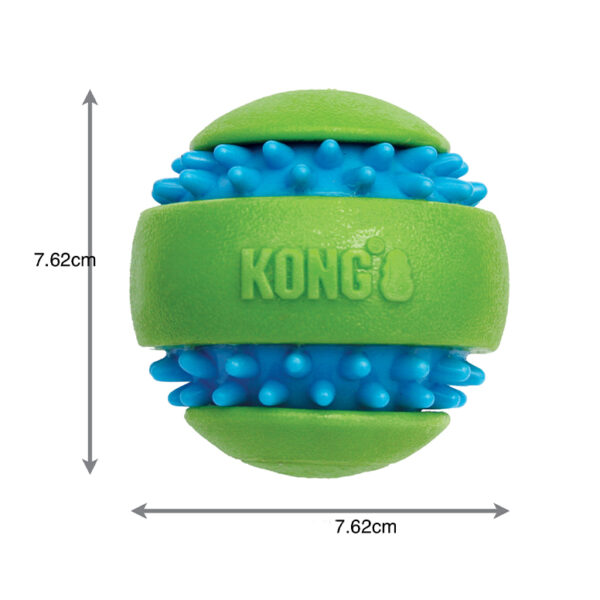 Kong Squeezz Goomz Large Ball 7.62cm Dog Toy 1.jpg