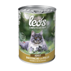 LeoS Adult Cat Wet Food Chunkies With Chicken 415G.png