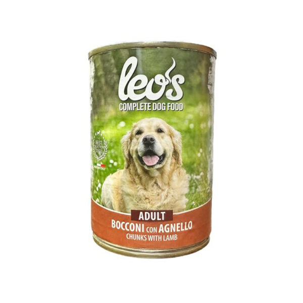 LeoS Chunks With Lamb Complete Adult Dog Food In Gravy 415G.jpg