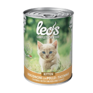 LeoS Kitten Wet Food Chunkies With Chicken And Turkey 415G.png