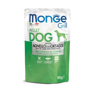 Monge Grill Adult Dog Chunkies Rich In Lamb With Vegetables 100G 1.jpg