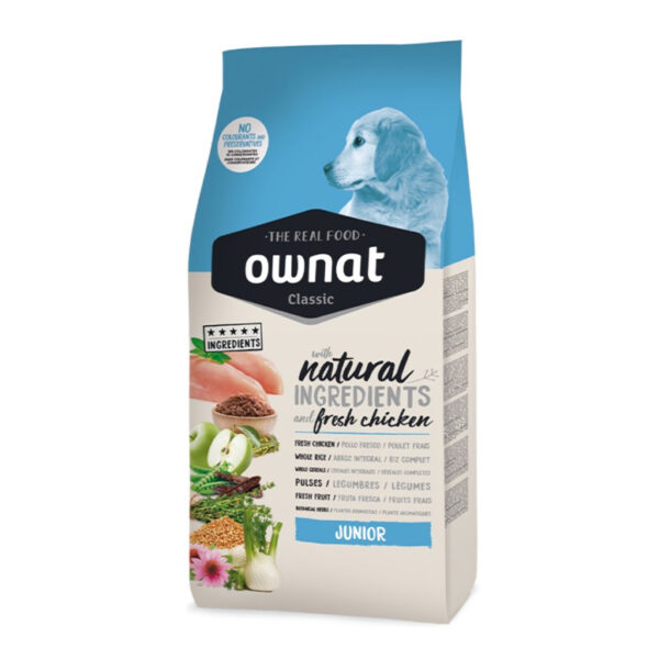 Ownat Classic Junior Puppy Dry Food With Chicken 4Kg 1.jpg