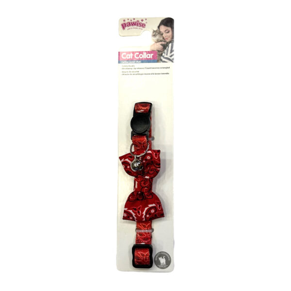 Pawise Collar For Cats Red Bow 1.jpg