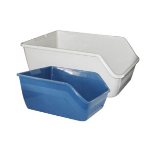 Pawise High Back Litter Pan Small Assorted Color 47X38X21cm 1.jpg