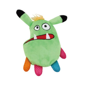 Pawise Monster Plush Pet Toy Green 19cm 1.jpg