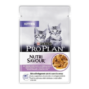 Purina Proplan Nutri Savour Kitten Wet Food Turkey In Sauce 85G 1.png