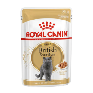 Royal Canin Adult British Short Hair Wet Food Chunks In Gravy 85G 1.png