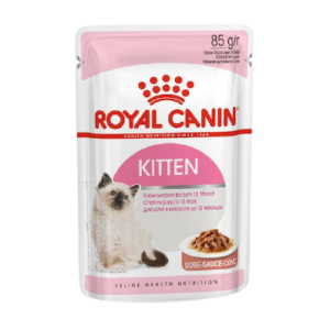 Royal Canin Kitten Wet Food Up To 12 Months In Gravy 85G 1.png