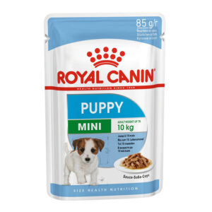 Royal Canin Mini Puppy Dog Wet Food Chunks In Gravy 85G 1.jpg