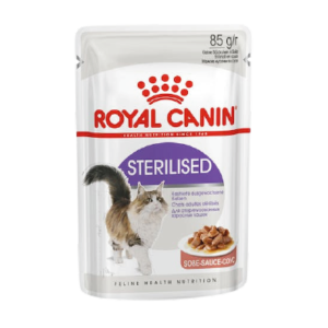 Royal Canin Sterilised Adult Cat Wet Food In Gravy 85G 1.png