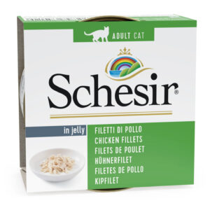 Schesir Chicken Fillets In Jelly 85G 1.jpg