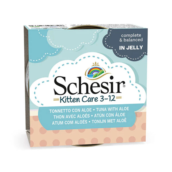 Schesir Tuna With Aloe Kitten In Jelly 85G 1.jpg