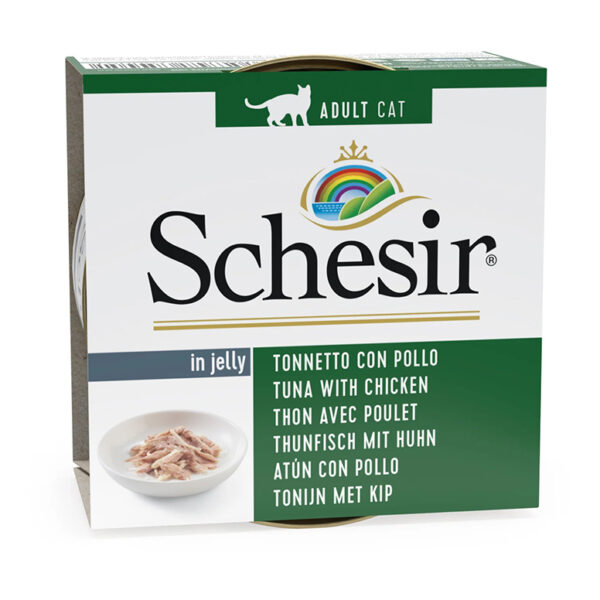 Schesir Tuna With Chicken Fillets In Jelly 85G 1.jpg