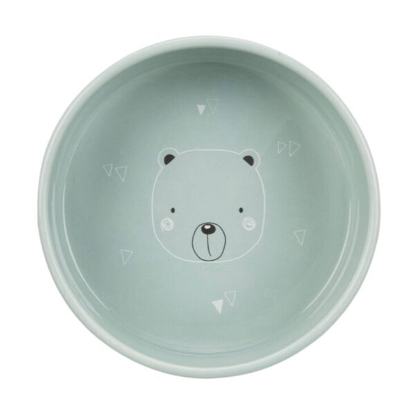 Trixie Ceramic Bowl Green Bear 12cm 1.jpg