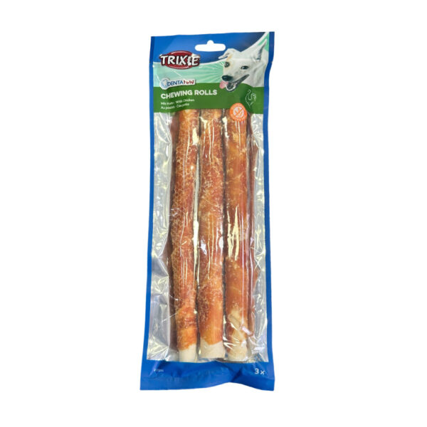 Trixie Denta Fun Chicken Chewing Rolls 3Sticks 250G 1.jpg