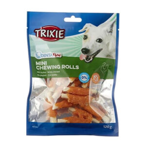 Trixie Dentafun Mini Chewing Rolls Chicken 120G 1.jpg