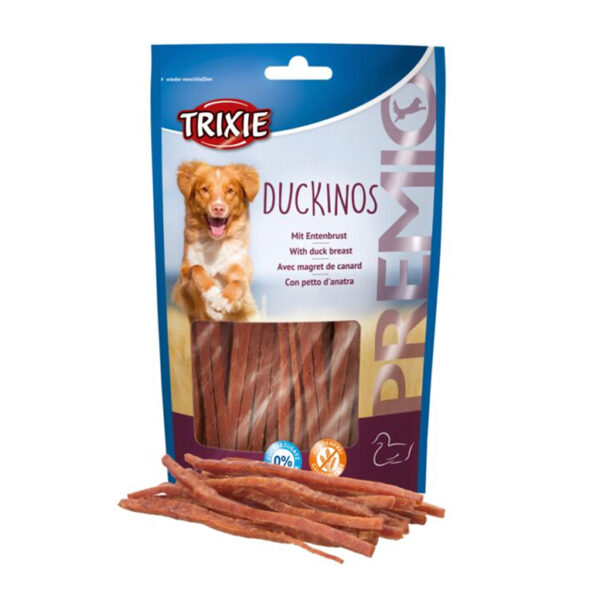 Trixie Duckinos Dog Treat With Duck Breast 80G 1.jpg