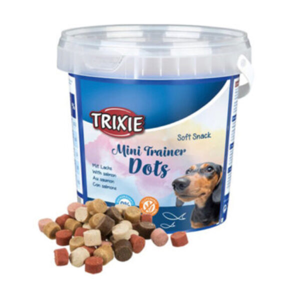 Trixie Mini Trainer Dots Soft Snack Dog Treat With Salmon 500G 1.jpg