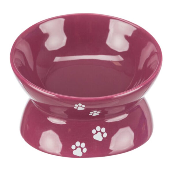 Trixie Raised Ceramic Bowl Red 18cm 1.jpg