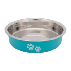 Trixie Stainless Steel Bowl Blue 1.jpg