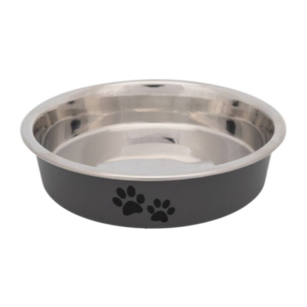 Trixie Stainless Steel Bowl Grey 1.jpg