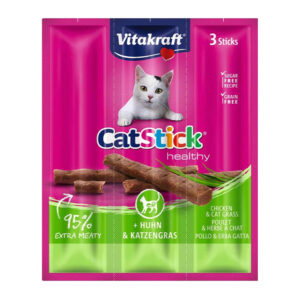 Vitakraft Cat Stick Chicken And Cat Grass Cat Treat 3 Sticks 18G 1.jpg