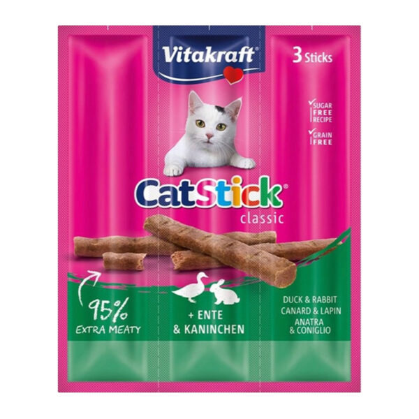 Vitakraft Cat Stick Duck And Rabbit Cat Treat 3 Sticks 18G 1.jpg