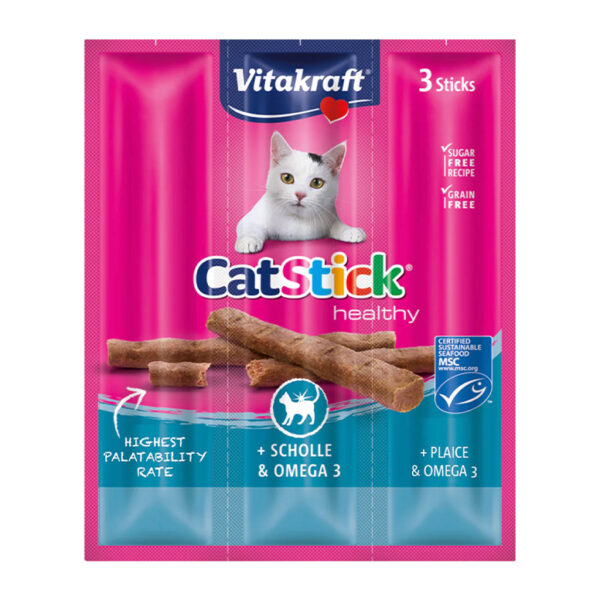 Vitakraft Cat Stick Plaice And Omega 3 Cat Treat 3 Sticks 18G 1.jpg