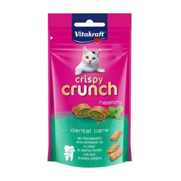 Vitakraft Crispy Crunch Dental Care With Peppermint Oil Cat Treat 60G 1.jpg