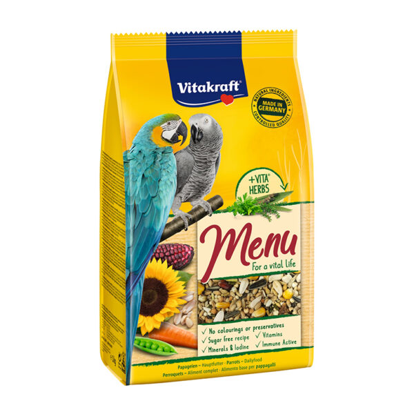 Vitakraft Menu Parrots Food 1Kg 1.jpg