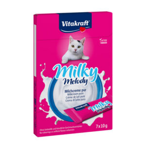 Vitakraft Milky Melody Milkcream Pure Cat Liquid Treat 7X10G 1.jpg